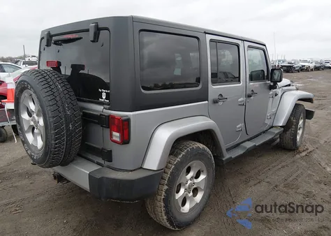 2014 Jeep Wrangler Unlimited Sahara z USA, uszkodzony, nr VIN 1C4BJWEG3EL266455
